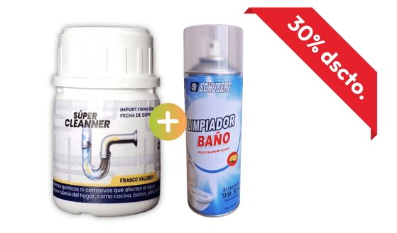 Super Cleaner + Limpiador de baños💰